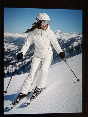 The North Face Hyvent Womens Small White Snow Ski Pants Gorpcore Outdoors SP